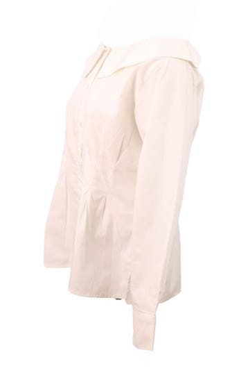 Hypedrop Blouse in maat L Wit, Kleding | Dames, Hypedrop, Verzenden, Zo goed als nieuw, Wit
