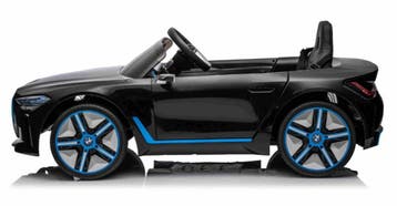 BMW i4 metallic zwart, 12V, dubb motoren, eva, leder, 2.4ghz, Ophalen of Verzenden, Nieuw