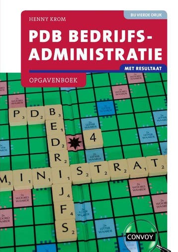 PDB Bedrijfsadministratie met resultaat - H.M.M. Krom, Boeken, Verzenden, Zo goed als nieuw, H.M.M. Krom