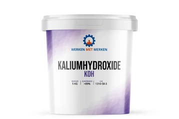Wmm Chemie Kaliumhydroxide 5 kg, Verzenden, Nieuw