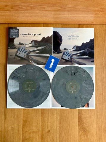 Jamiroquai - High Times Singles 1992-2006 - 2LP Steel Color, Nieuw in verpakking