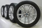 BMW X3 X4 G01 G02 691 19 inch velgen Pirelli Runflat Winterb, 19 inch, Gebruikt, Velg(en), Winterbanden