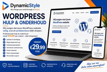 WordPress Specialist | Hulp, Onderhoud & Problemen Opgelost, Webdesign