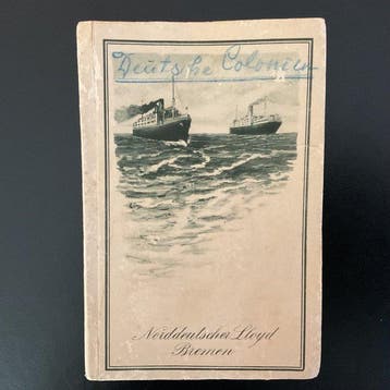 Document - Norddeutscher Lloyd - 1913 SS Königin Luise -