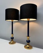 Tafellamp - Messing - Twee tafellampen, Antiek en Kunst