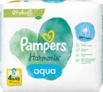 Pampers Harmonie Vochtige doekjes Harmonie Aqua (4x48 stu..., Verzenden, Nieuw
