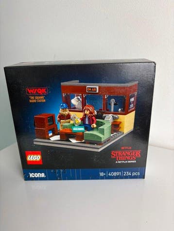 Lego Set - 40891 - Promotional, Stranger Things - WSQK Radio, Nieuw