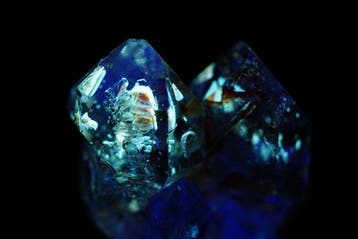 PETROLEUM fenster scepter QUARTZ met LATERITE-inclusies -