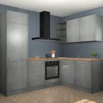 Beton parelgrijze keuken Calcutta 22179, Verzenden, Nieuw
