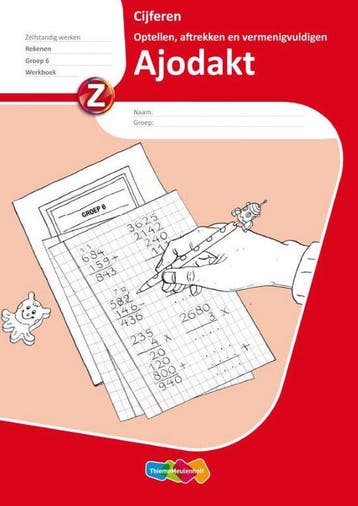 9789006635560 Ajodakt Cijferen set a 5 ex Groep 6 Werkboek, Verzenden, Nieuw, Marjanne van Gameren