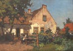 Ben Viegers (1886-1947), Zicht op een boerderij, Antiek en Kunst, Kunst | Schilderijen | Klassiek