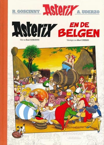 Asterix Lu24. Asterix En De Belgen (Luxe Editie) | Nieuw, Boeken, Ophalen of Verzenden, Nieuw, Rene goscinny