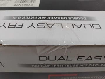 Tefal Dual Airfryer 8,3L - EY901N10, Verzenden, Nieuw
