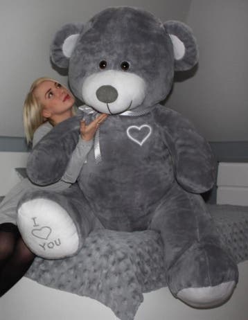 Roze Knuffel 190cm Kinderkamer | Laatste Stuks!, Ophalen of Verzenden, Nieuw, Beer