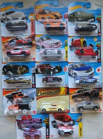 Hot Wheels, Matchbox 1:64 - Modelauto (14) - Hot, Nieuw