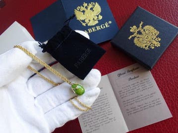 Figuur - House of Faberge- Imperial pendant egg - original, Nieuw