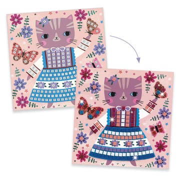 Djeco mozaïek knutselset Lovely Pet van €14,99 voor €14,90, Ophalen of Verzenden, Nieuw