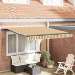 vidaXL Inklapbaar Zonnescherm Multikleur 300 x 250 cm, Tuin en Terras, Zonneschermen, Verzenden, Nieuw