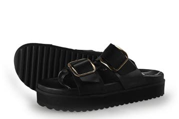Nelson Slippers in maat 37 Zwart, Slippers, Verzenden, Zwart, Nelson