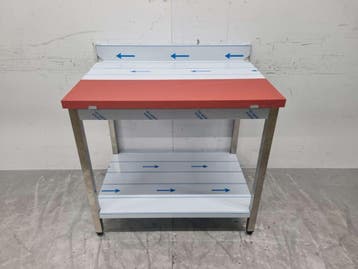 RVS Polyethylene PE Snijtafel Werktafel 100 cm Horeca, Ophalen of Verzenden, Nieuw in verpakking