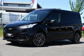 Ford Transit Connect 1.5 EcoBlue L2 Black Edition, Automaat, Stof, Gebruikt, Euro 6
