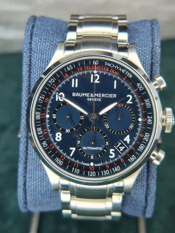 Baume & Mercier - Capeland Chronograph Automatic - MOA10066, Nieuw