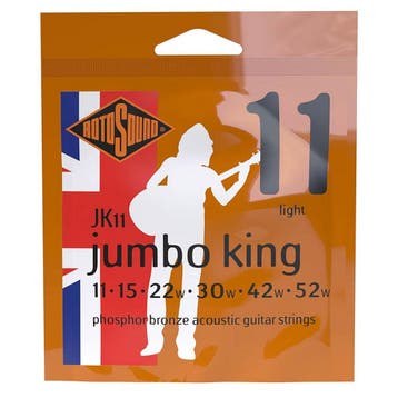 Rotosound JK11 Phosphor Bronze Akoestische Gitaar Snaren, Ophalen of Verzenden, Nieuw