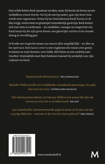 Becks laatste zomer 9789029093514 Benedict Wells, Boeken, Verzenden, Zo goed als nieuw, Benedict Wells