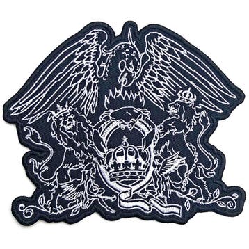Queen - Crest - patch officiële merchandise, Ophalen of Verzenden, Nieuw, Kleding