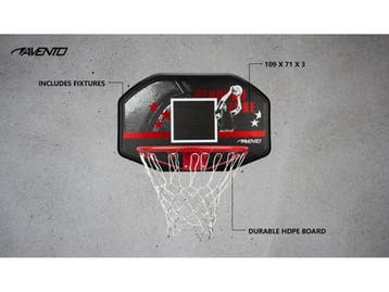 Avento Rebound Zone - Basketbalbord 109 x 71 cm - HDPE, Verzenden, Nieuw