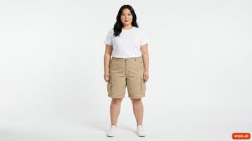 Carhartt Korte broeken Dames maat W40 Beige Vintage, Ophalen of Verzenden, Nieuw