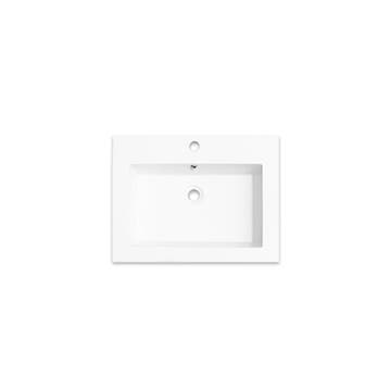 Sani Royal Wastafel Tendenza Mineraalmarmer Wit, Nieuw