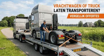 Vrachtwagen of truck laten transporteren? Vergelijk offertes
