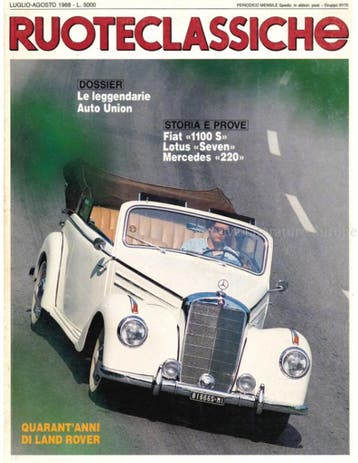 1988 RUOTECLASSICHE MAGAZINE 09 ITALIAANS, Nieuw, Author