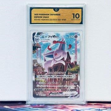Pokémon Graded card - Espeon 189 - Pokémon - GG 10, Nieuw