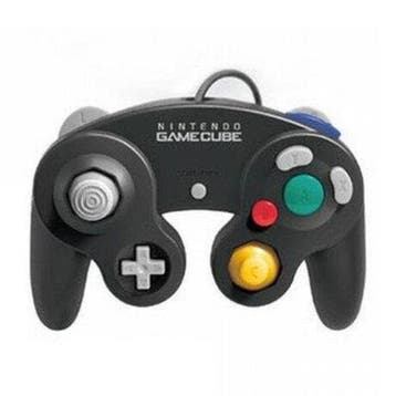 Gamecube Controller Zwart Origineel (Gamecube Accessoires), Spelcomputers en Games, Ophalen of Verzenden, Zo goed als nieuw