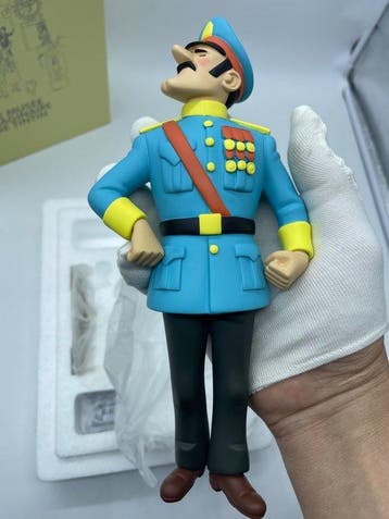 Tintin - Statuette Moulinsart 46018 - Le Général Alcazar -, Nieuw