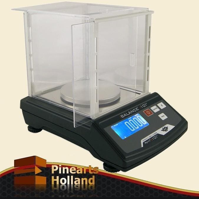 Lab. Balans, Hoge Precisie Tafelweegschaal  (100g x 0.005g), Witgoed en Apparatuur, Weegschalen, Fijner dan 1 gram, Minder dan 10 kg