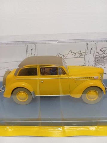 Moulinsart 1:24 - Modelauto - Tintin – La Voiture Jaune –, Nieuw