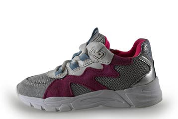 Keq Sneakers Meisjes in maat 26 Zilver, Verzenden, Jongen of Meisje, Keq, Schoenen