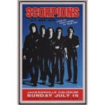 Wandbord - Scorpions With Bon Jovi Love At First Sting US To, Ophalen of Verzenden, Nieuw