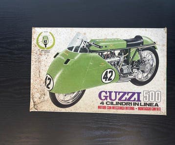 protar - Modelbouwdoos - Moto Guzzi 500cc 4 Cilindri Gran, Nieuw