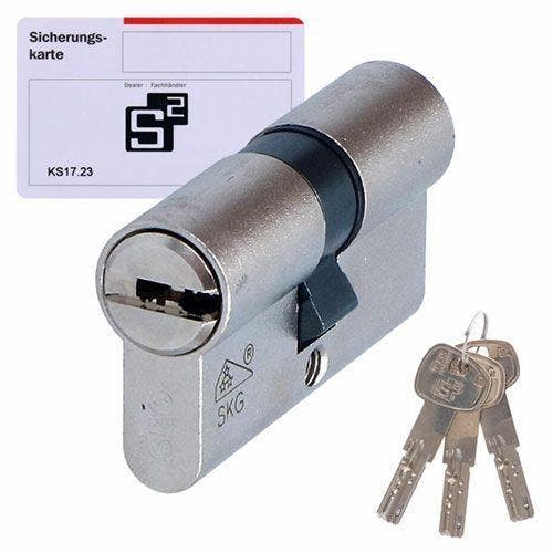 veiligheids profielcilinder / 3 sterren cilinder / skg***, Doe-het-zelf en Verbouw, Hang- en Sluitwerk, Slot, Nieuw, Overige materialen