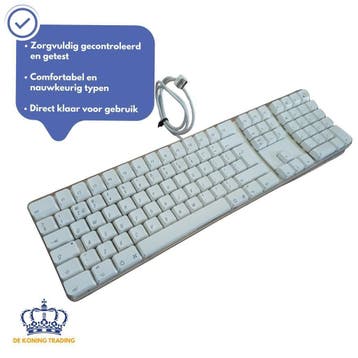 Apple A1048 | Apple Toetsenbord | Apple Keyboard, Computers en Software, Toetsenborden, Gebruikt, Verzenden, Qwerty, Apple