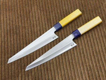 Keukenmes - Kiritsuke - Met de hand afgewerkt: Japanse