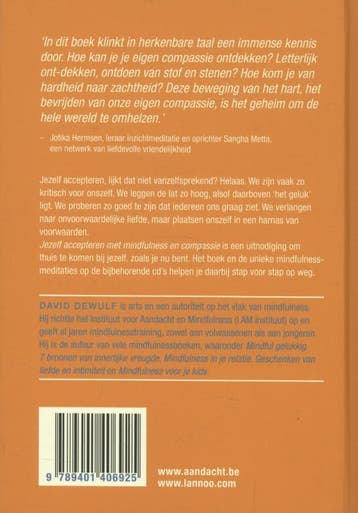 Jezelf accepteren met mindfulness en compassie 9789401406925, Verzenden, Zo goed als nieuw, David Dewulf