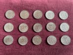 Nederland. 1 Gulden 1954/1958, 15 stuks (Zonder