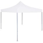 vidaXL Partytent inklapbaar 3x3 m staal wit, Verzenden, Nieuw, Partytent
