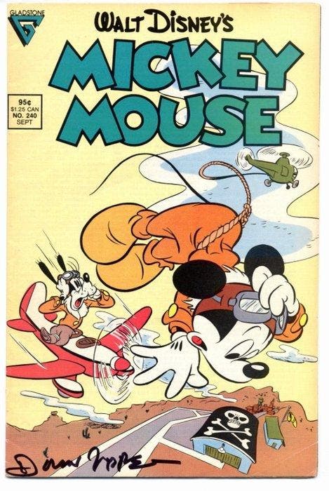 Mickey Mouse No. 240 - Walt Disneys Mickey Mouse - hand, Verzamelen, Disney