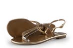 Mia & Jo Sandalen in maat 41 Goud, Overige kleuren, Verzenden, Sandalen of Muiltjes, Zo goed als nieuw